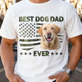 Custom Unisex T-shirt, Premium T-shirt, Hoodie - Personalized America 250th Anniversary Father's Day Birthday Gifts For Dad, Grandpa, Dog Cat Lovers, Dog Dad - Proud Dog Dad Always