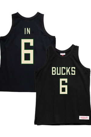 Bucks In Six x Mitchell & Ness Milwaukee Bucks Swingman Jersey