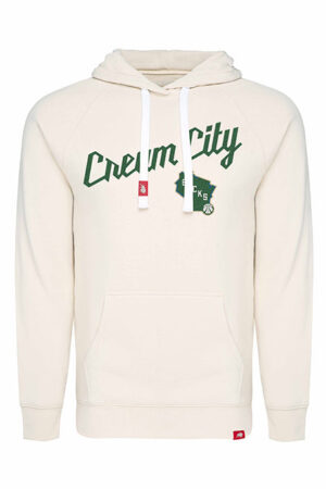 Sportiqe 2025-26 City Edition Olsen Chenille Milwaukee Bucks Hooded Sweatshirt
