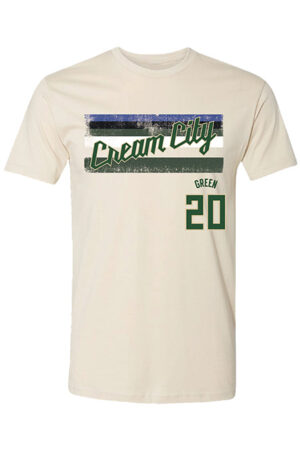 Bucks Pro Shop 2025-26 City Edition AJ Green Milwaukee Bucks T-Shirt