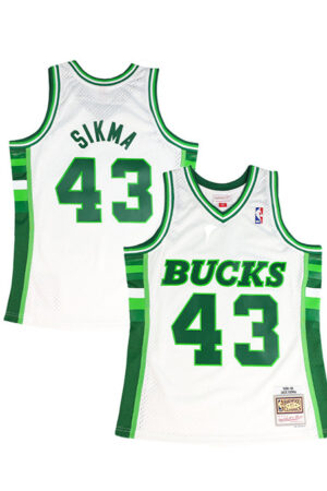 Mitchell & Ness HWC' 88 Jack Sikma Milwaukee Bucks Swingman Jersey