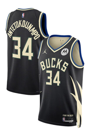 Jordan 2022 Statement Edition Giannis Antetokounmpo Milwaukee Bucks Swingman Jersey