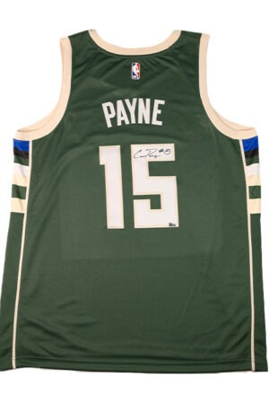 Signed Nike Icon Edition Cameron Payne Milwaukee Bucks Swingman Jersey