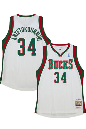 Mitchell & Ness HWC '13 Giannis Antetokounmpo Milwaukee Bucks Authentic Jersey