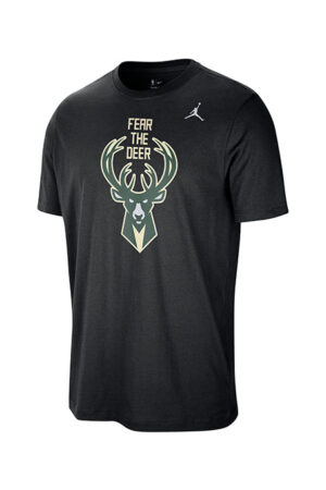 Jordan Fear the Deer Essential Milwaukee Bucks T-Shirt